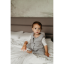 Celoročný spací vak s nohami MELANGE GREY/BEIGE, veľkosť  XS (6-12m), sivá/béžová, od značky Sleepee