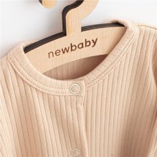 Detský eshop: Dojčenský bavlnený overal New Baby Practical béžová