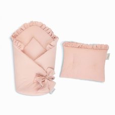 Detský eshop - Zavinovačka Mušelín old pink Detský eshop - Zavinovačka Mušelín old pink