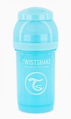 Detský eshop: Antikoliková fľaša, twistshake s cumlíkom, 0 m+, 180 ml, pastel blue