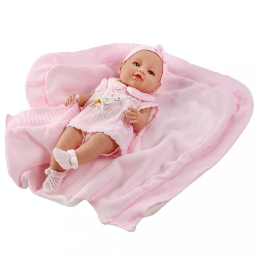 Detský eshop: Luxusná detská bábika-bábätko Berbesa Ema 39cm