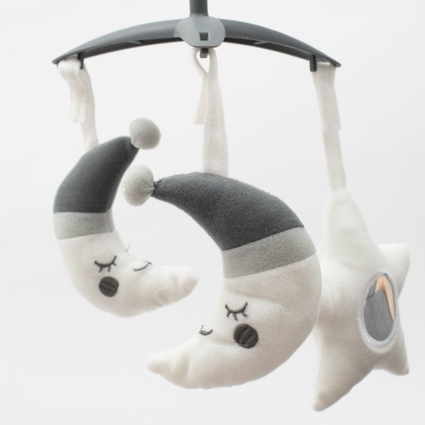 Detský eshop - Detské hojdacie lehátko Snuggle NewBaby sivé