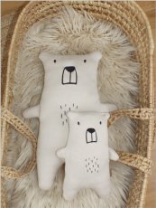 Maznáčik, hračka pre bábätká, MEDVEDÍK 36 cm, béžový