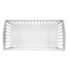 Detské prestieradlo do postieľky WE CARE GREY DOTS 140x70 cm, od značky Sleepee