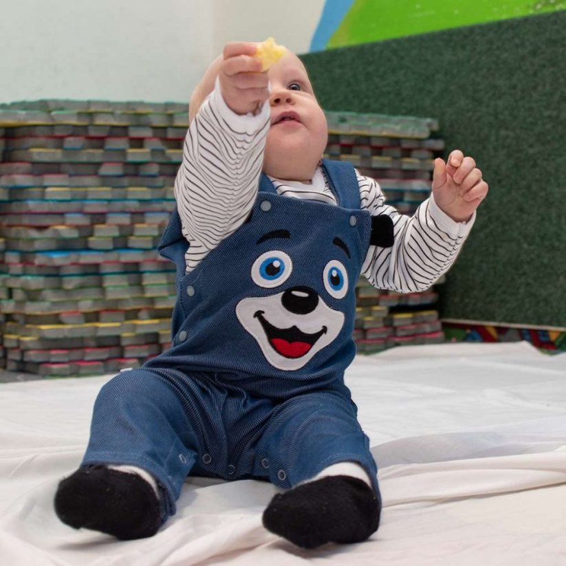 Detský eshop: 2-dielna dojčenská súprava New Baby For Babies modrá
