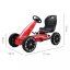 Detský eshop - Detská šliapacia motokára Go-kart Abarth červená