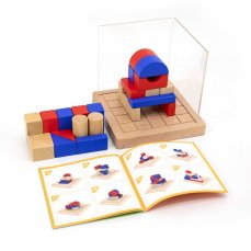 Detský eshop: Drevená hra Viga Stavebné bloky 3D