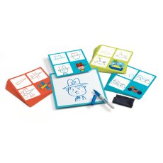 Kreslenie krok za krokom, autá pre chlapcov, od 4 rokov, značka Djeco