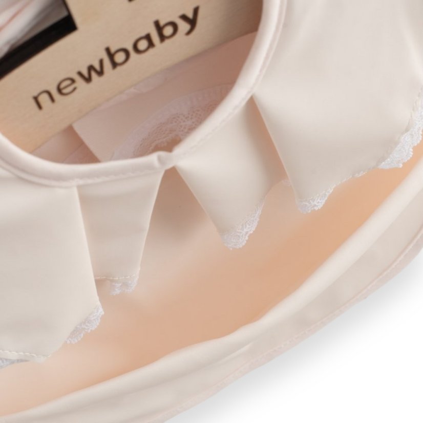 Detský eshop: Luxusný umývateľný podbradník New Baby 34x25 cm girl