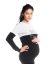Detský eshop: Tehotenské a dojčiace triko/mikina fabulous, s dlhým rukávom, čierno-sv. sivá, vel. xs, značka Be MaaMaa