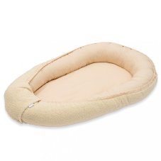 Detský eshop - Multifunkčné hniezdočko pre bábätko Teddy krémové Detský eshop - Multifunkčné hniezdočko pre bábätko Teddy krémové