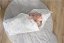 Detská hracia deka BEAR sivá, od značky NEW BABY