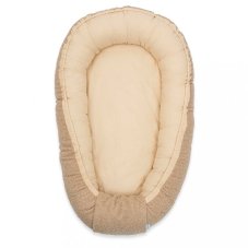 Detský eshop - Multifunkčné hniezdočko pre bábätko Teddy béžové Detský eshop - Multifunkčné hniezdočko pre bábätko Teddy béžové