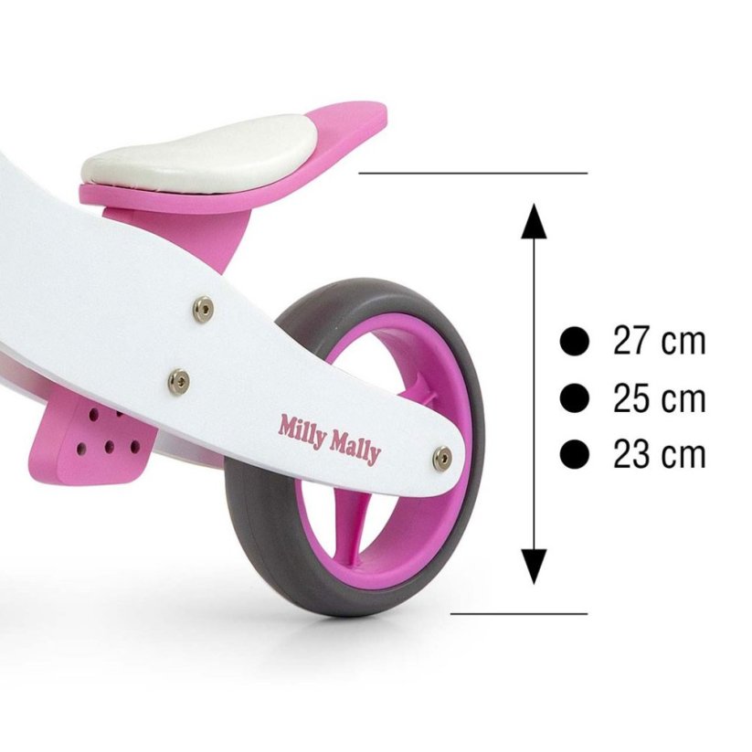 Detský eshop - Detské multifunkčné odrážadlo bicykel 2v1 JAKE Classic Pink