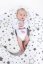 Detský eshop: Obliečka na dojčiaci vankúš v tvare C New Baby Zvieratká biela