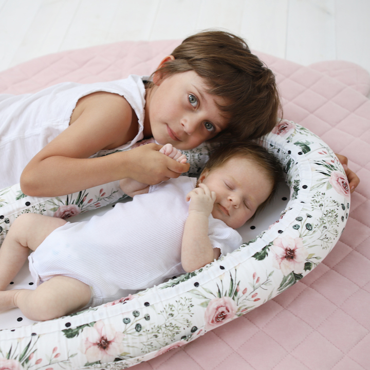 Detský eshop - Hnízdečko pro miminko Sleepee Newborn Feel Eukalyptus