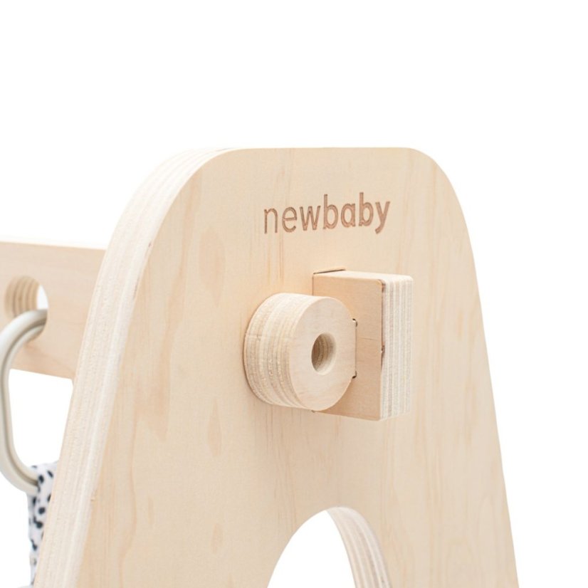 Detský eshop - Edukačná drevená hrazdička s hračkami New Baby