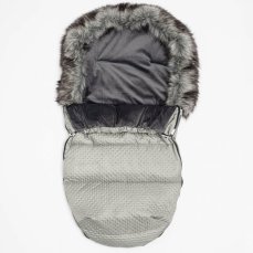 Detský eshop: Zimný fusak New Baby Lux Fleece grey