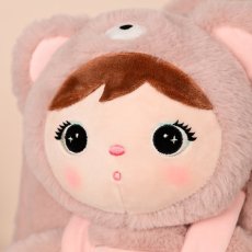 Batôžtek s odnímateľnou bábikou ružový medvedík od značky Metoo