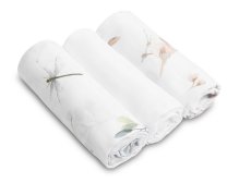 Mušelínové plienky 3 ks, biela od značky Sensillo