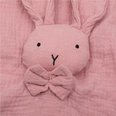 Detský eshop: Mušelínový usínáčik New Baby Rabbit pink