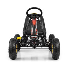 Detský eshop - Detská šliapacia motokára Go-kart Thor čierna