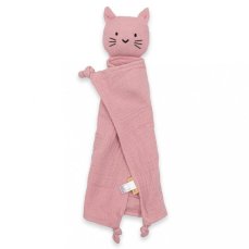 Detský eshop: Mušelínový usínáčik New Baby Cat  pink