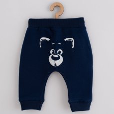 Detský eshop: Dojčenské tepláčky a mikinka New Baby Animals Bear modrá