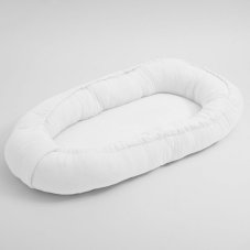 Detský eshop - Mušelínové hniezdočko pre bábätko biela Detský eshop - Mušelínové hniezdočko pre bábätko biela