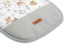 Vložka do kočíka, velvet, biela, LESNÉ DOBRODRUŽSTVO, od značky Sensillo