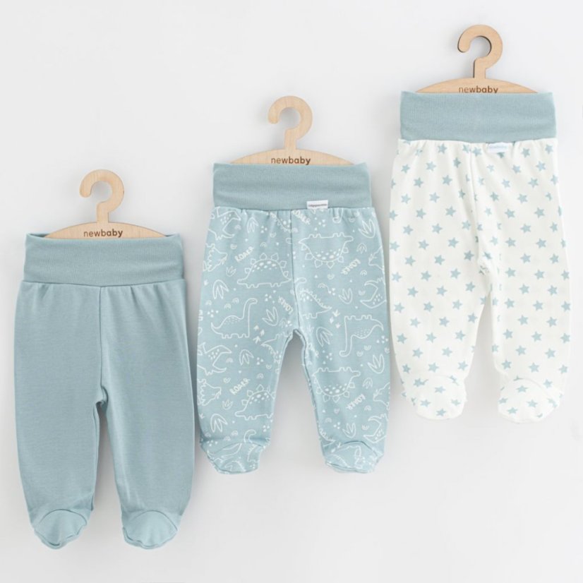 Dojčenské polodupačky CLASSIC II UNI 3ks mätové, od značky NEW BABY - Veľkosť: 80 (9-12m)