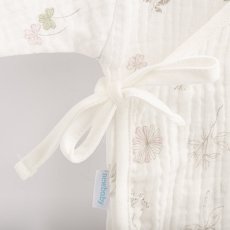 Detský eshop - Dojčenské mušelínové body s bočným zapínaním Zoe
