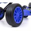 Detský eshop: Detská šliapacia motokára Go-kart Milly Mally Rocket modrá