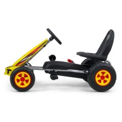 Detský eshop - Detská šliapacia motokára Go-kart Viper biela