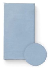 Detský eshop: Prestieradlo do postieľky, bavlna, modré, 120 x 60 cm