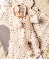 Detský eshop: Zimný dojčenský overal Nicol Sara