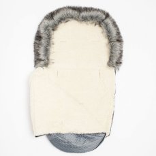 Detský eshop: Zimný fusak New Baby Lux Wool graphite