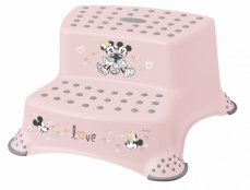Detský eshop: Keeeper stolička - schodíky s protišmykovou funkciou - minnie mouse, ružová