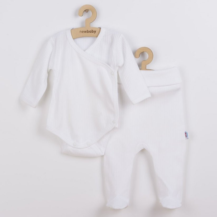 Detský eshop: 2-dielna dojčenská súprava New Baby Practical biela chlapec