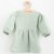 Detský eshop - Dojčenské mušelínové šaty Comfort clothes šalviová