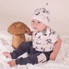 Detský eshop: Dojčenská bavlnená čiapočka Nicol Bambi