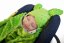 Detský eshop: Fusak, spací vak do autosedačky alebo detský kočíka s uškami, minky - sv. zelený, značka Baby Nellys