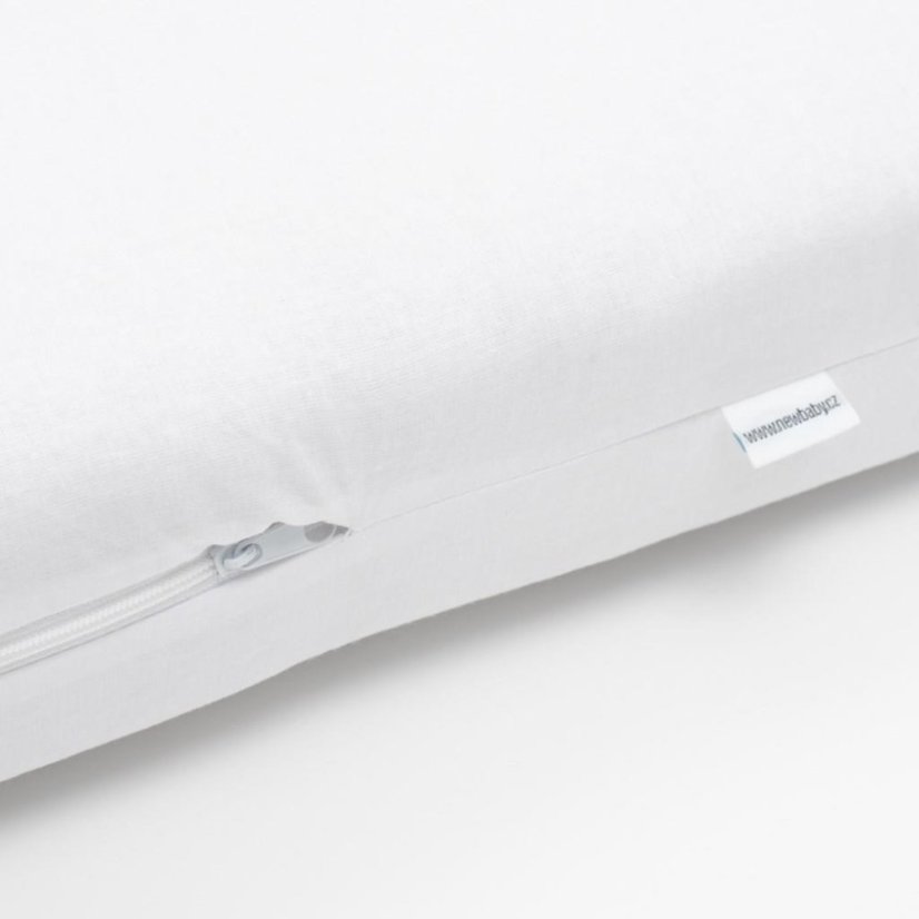 Detský eshop - Detský matrac STANDARD 120x60x8 cm kokos-molitan-kokos biely
