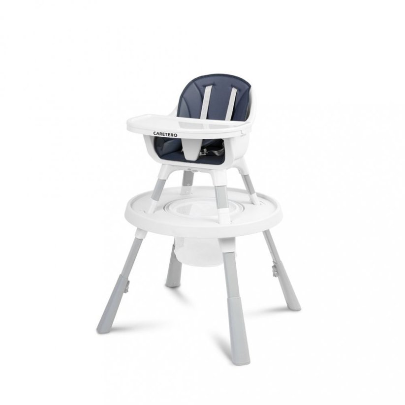 Detský eshop: Jedálenská stolička CARETERO 3v1 Velmo blue