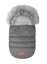 Detský eshop: Detský zimný fusak s kožušinkou 90 x 50 cm, nepremokavý, šedý
