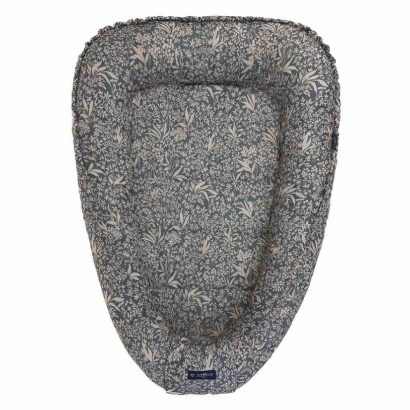 Detský eshop - Bavlnené detské hniezdo Zaffiro organic grey