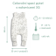 Celoročný spací vak s nohami MELANGE GREY/BEIGE, veľkosť  XS (6-12m), sivá/béžová, od značky Sleepee