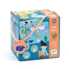 Edukačná hra Loto, učím sa predmety v domácnosti, od 2 rokov, značka Djeco