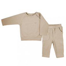Detský eshop: Dojčenské tričko s dlhým rukávom a tepláčky Koala Bello beige