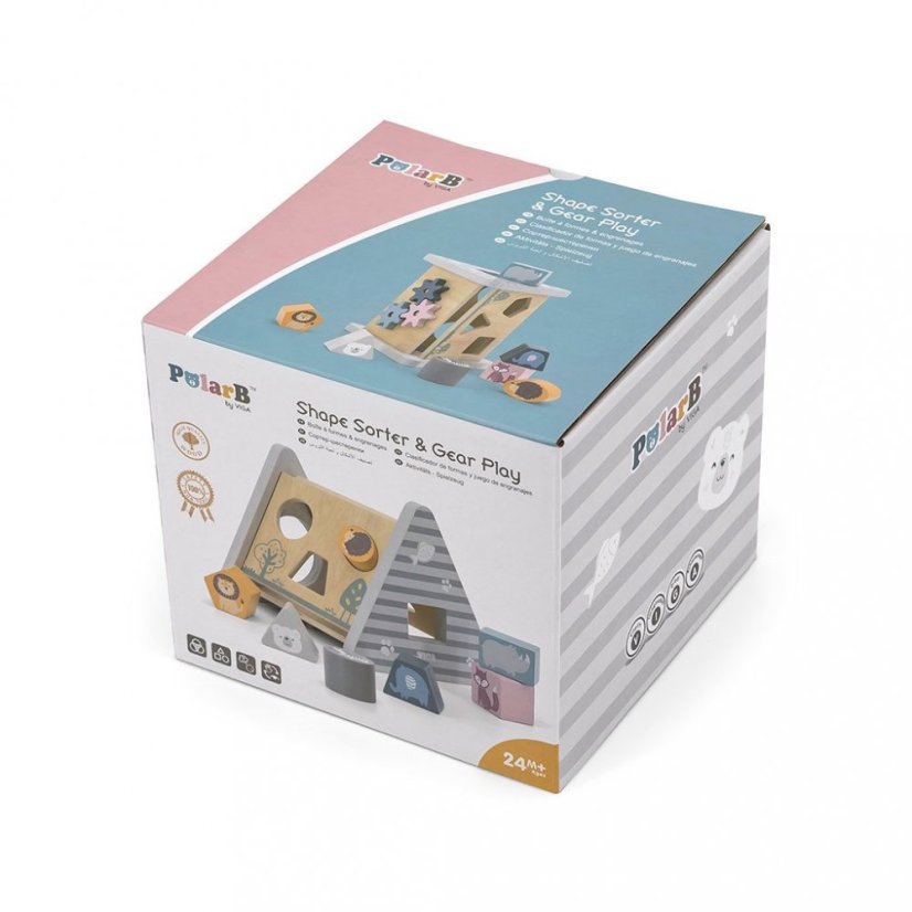 Detský eshop - Detská skladačka Pyramída